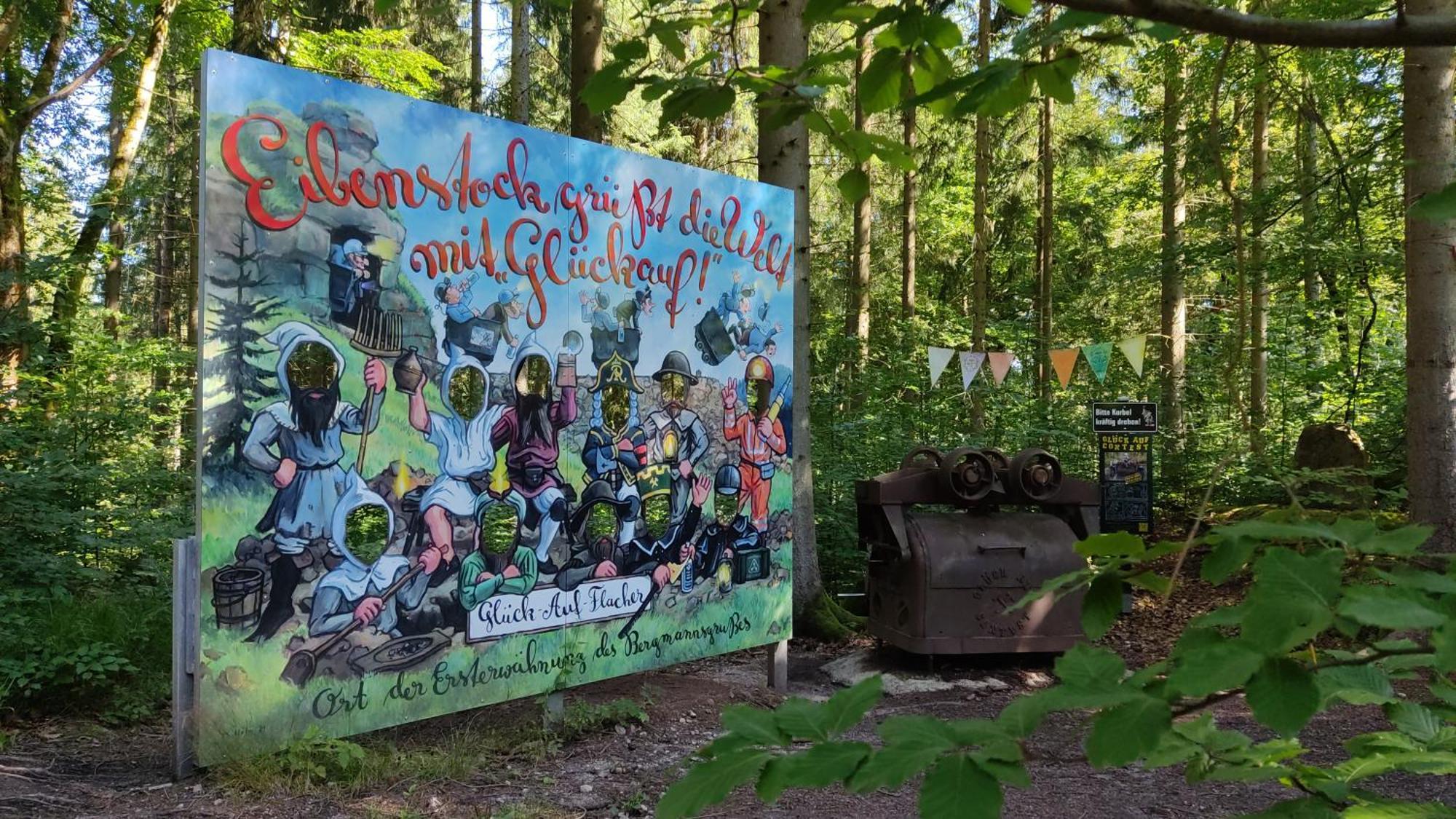 Ferienwohnung Am Bergmannsbrunnen Schönheide Exterior foto