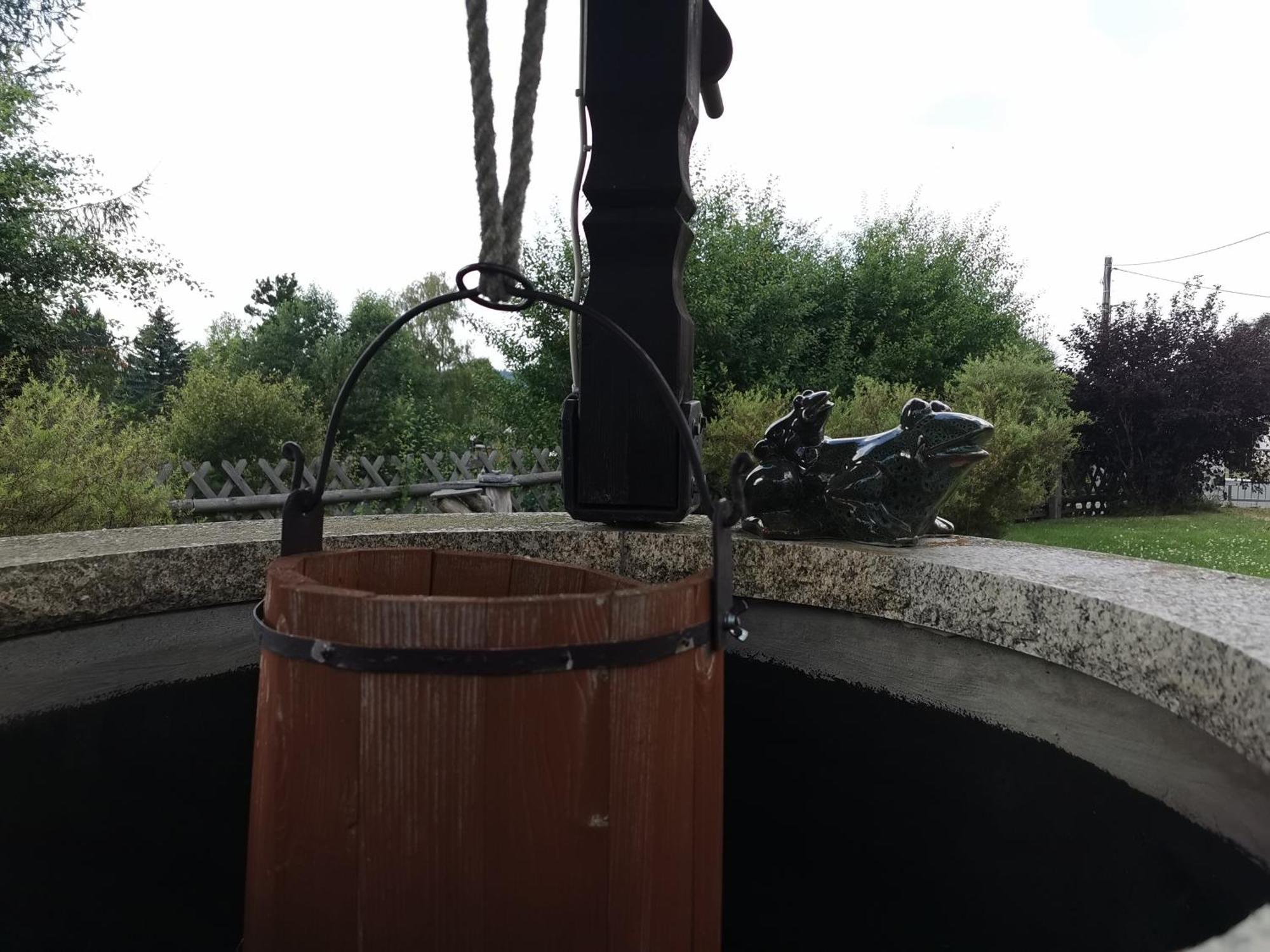 Ferienwohnung Am Bergmannsbrunnen Schönheide Exterior foto